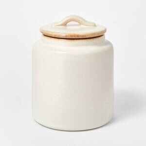 Studio McGee Large Cream Canister - Threshold